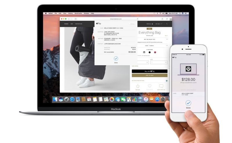 Apple Pay macos sierra